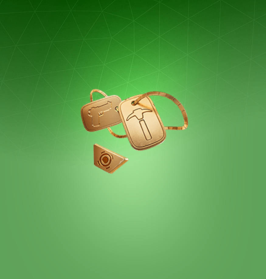 Fortnite Ranker's Tags Back Bling Pro Game Guides