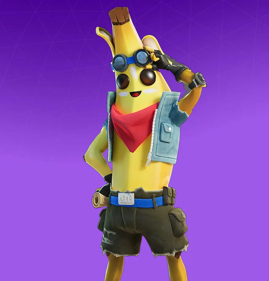 Fortnite Adventure Peely Skin Character Png Images Pro Game Guides