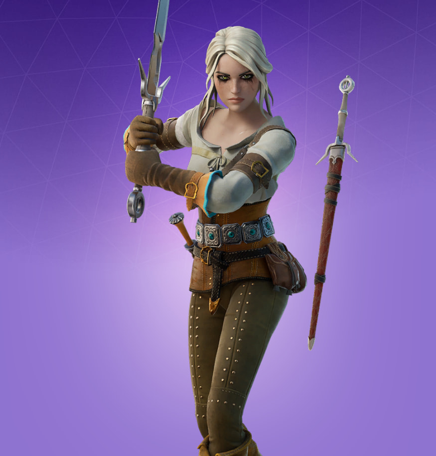 Fortnite Ciri Skin Character, PNG, Images Pro Game Guides