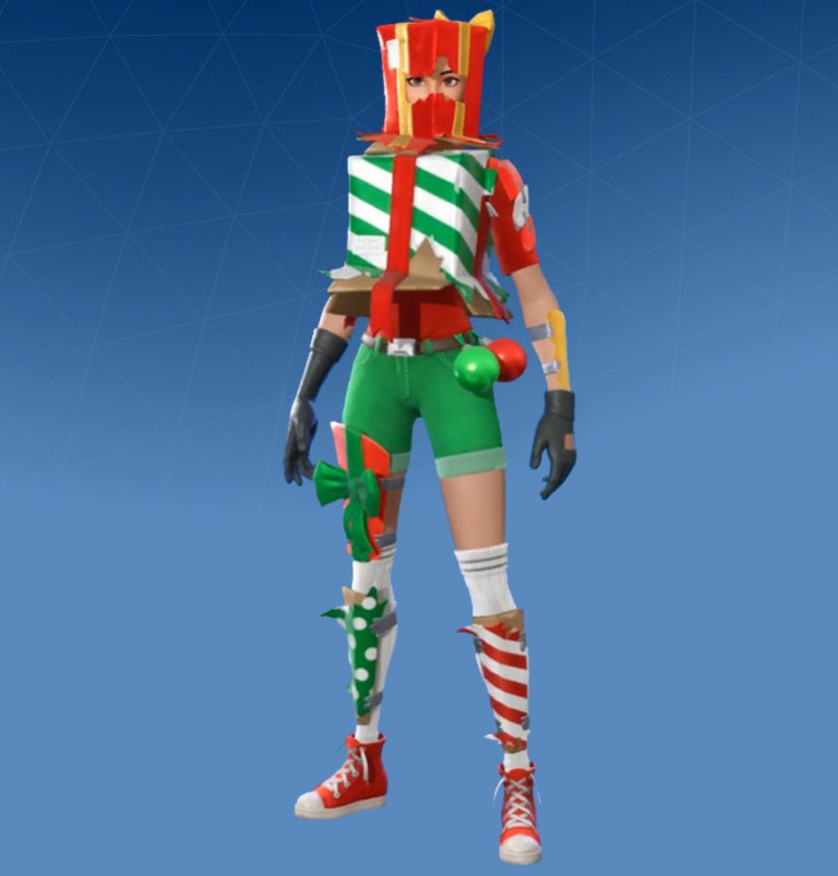 Fortnite Holiday Boxy Skin - Character, PNG, Images - Pro Game Guides