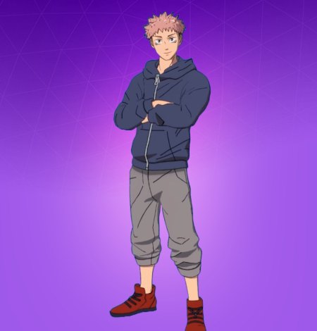 Fortnite Streetwear Yuji Itadori Skin - Character, PNG, Images - Pro ...