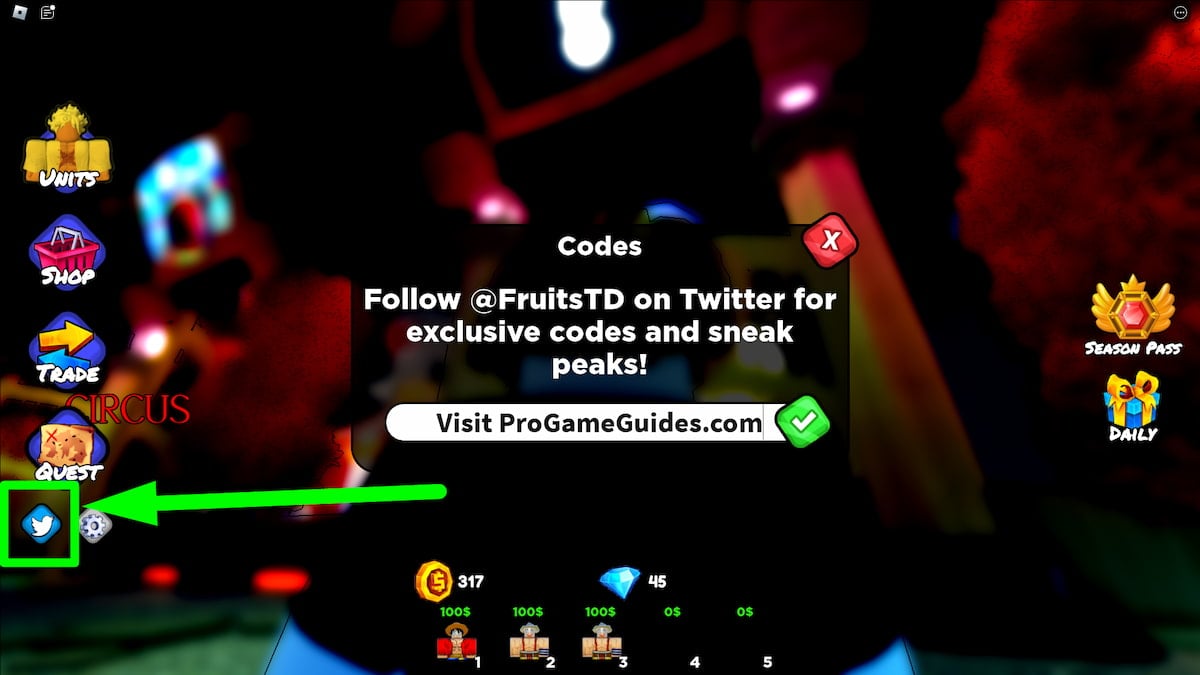 Fruit Tower Defense Codes - Roblox December 2023 