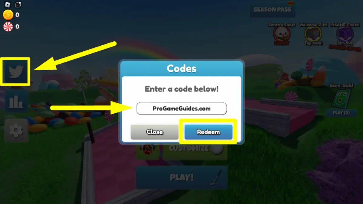 Golf Frenzy codes how to redeem