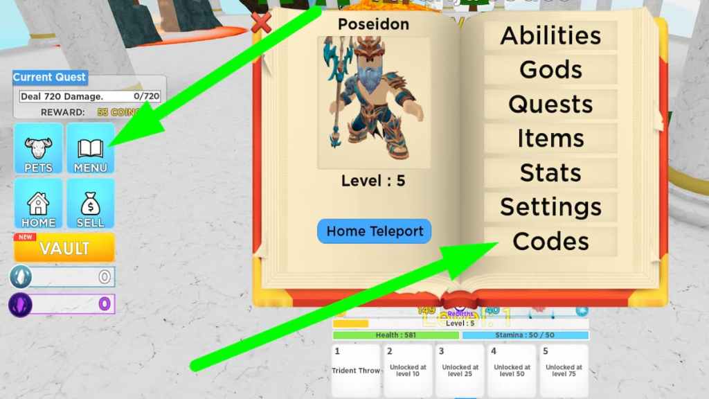 Roblox Godly Clicking Simulator codes for December 2022: Inactive