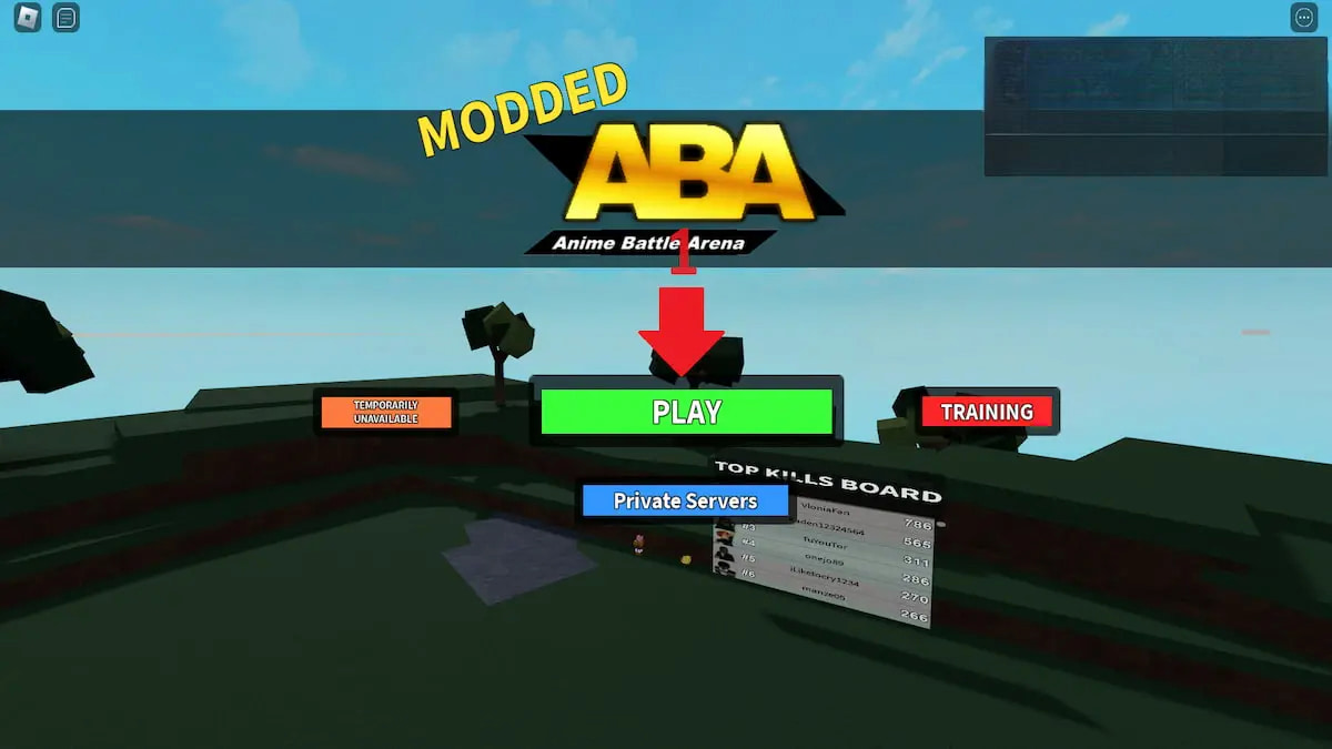 Modded ABA Codes October 2025 Pro Game Guides Menu Modded Aba 