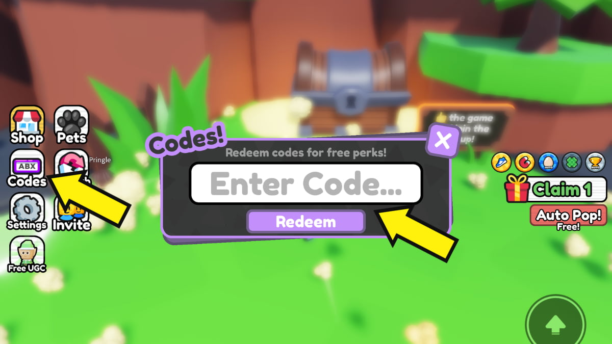 Roblox Popping Simulator codes for Potions in November 2023 : r/CharlieINTEL