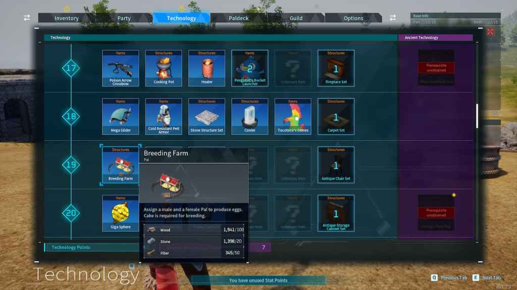 How to make a breeding farm in Palworld