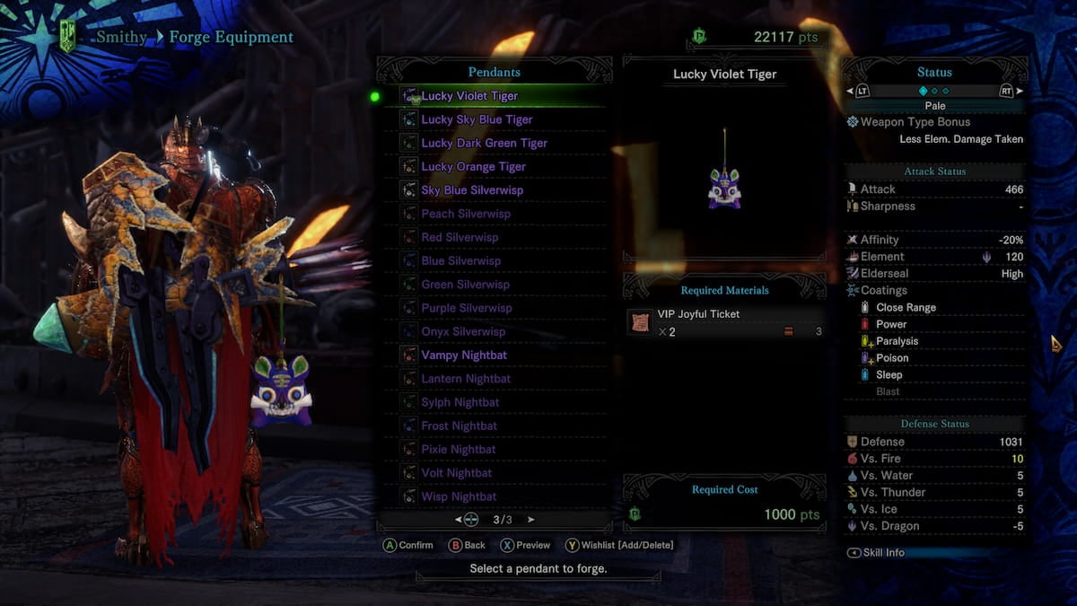 Mhw pendant clearance guide