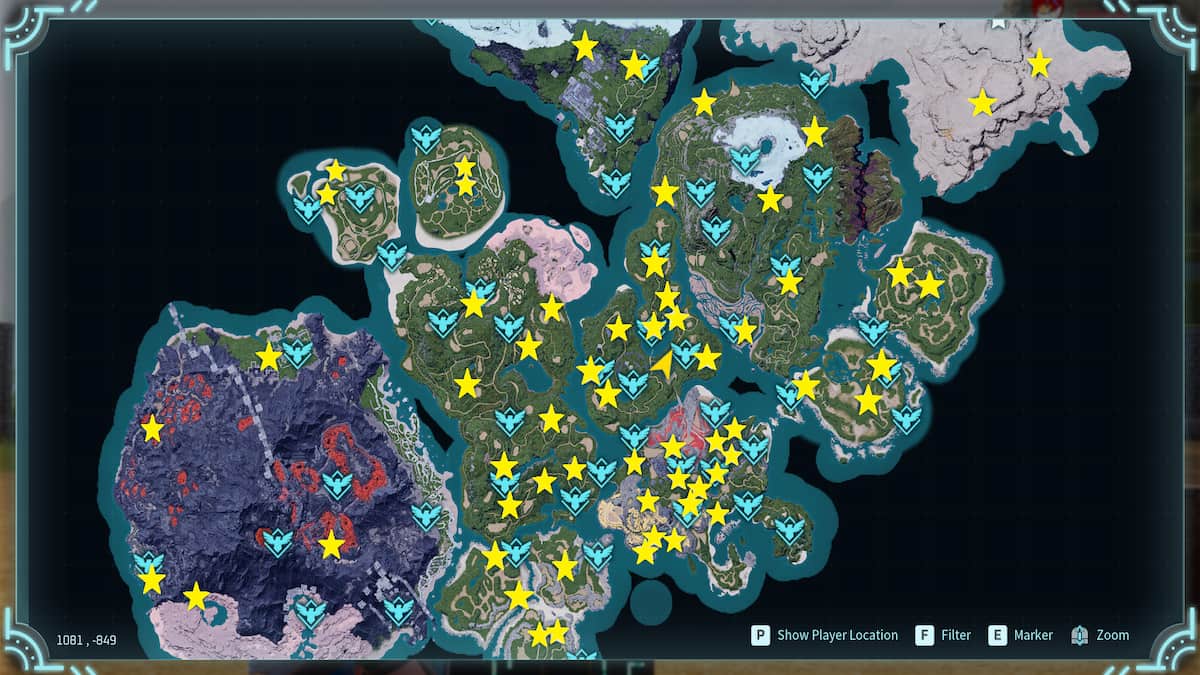 Where to find Cavern Mushrooms in Palworld (Map Location) - Pro Game Guides