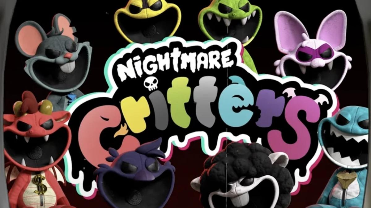 Nightmare critters in Poppy Playtime