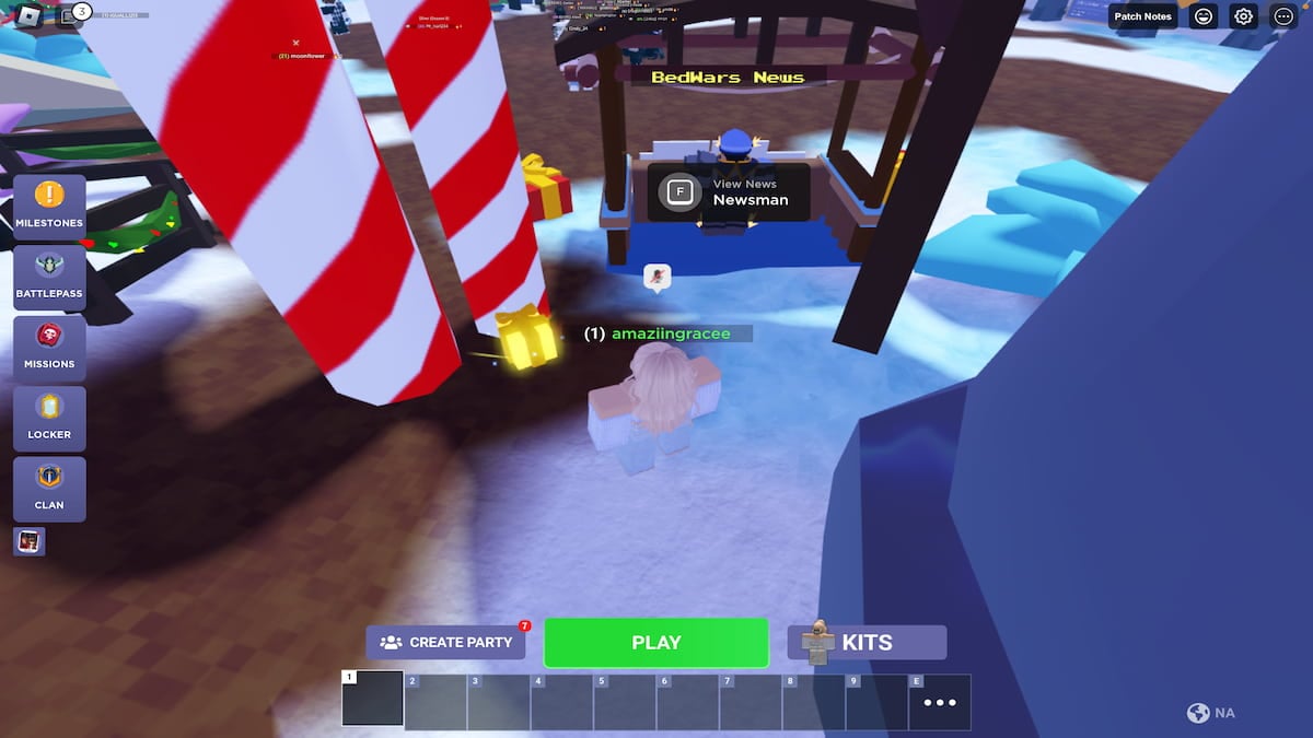 Merry christmas everyone. I made some kits in christmas edition :  r/RobloxBedwars