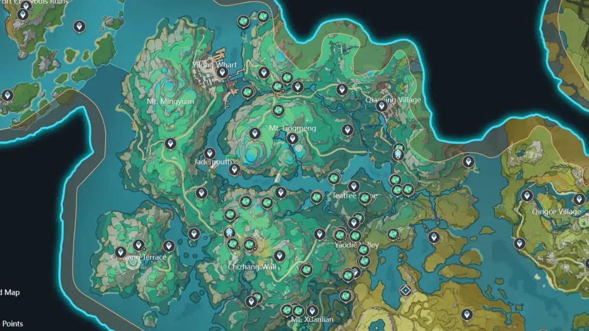 All Clearwater Jade locations in Genshin Impact - Pro Game Guides