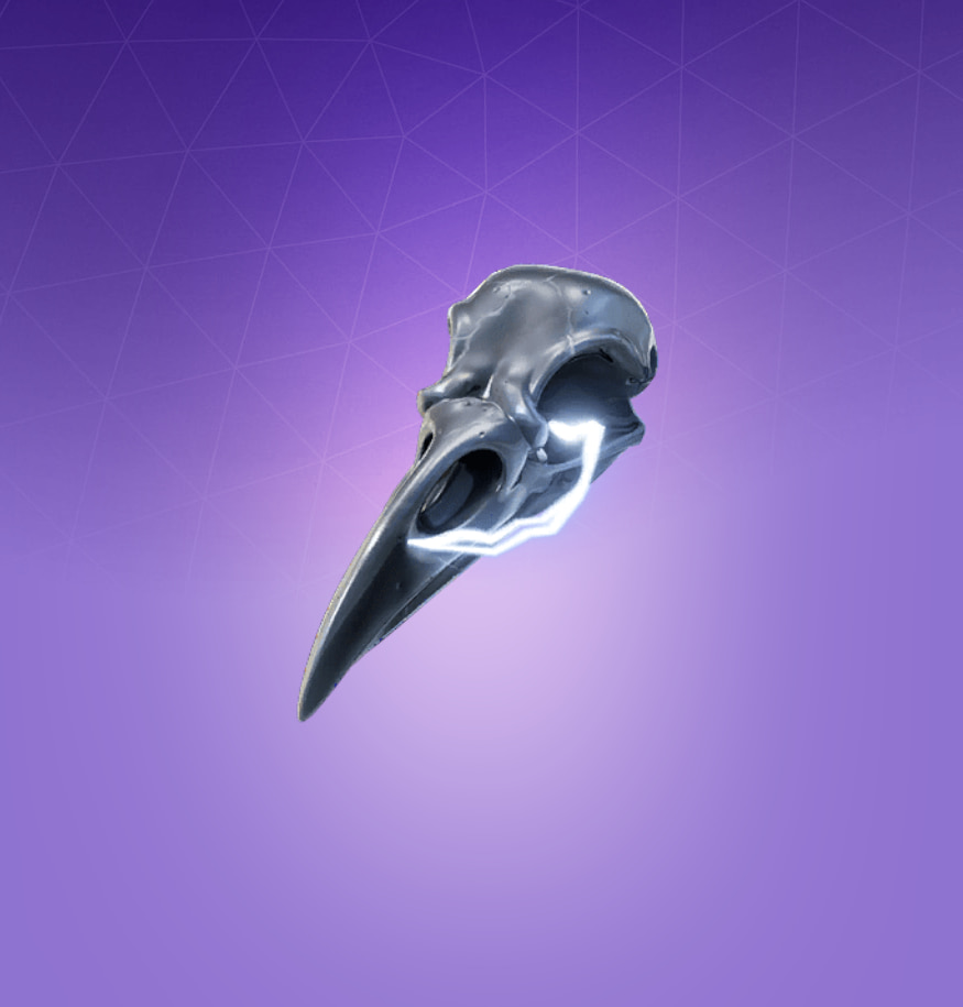 Bird Skull Back Bling