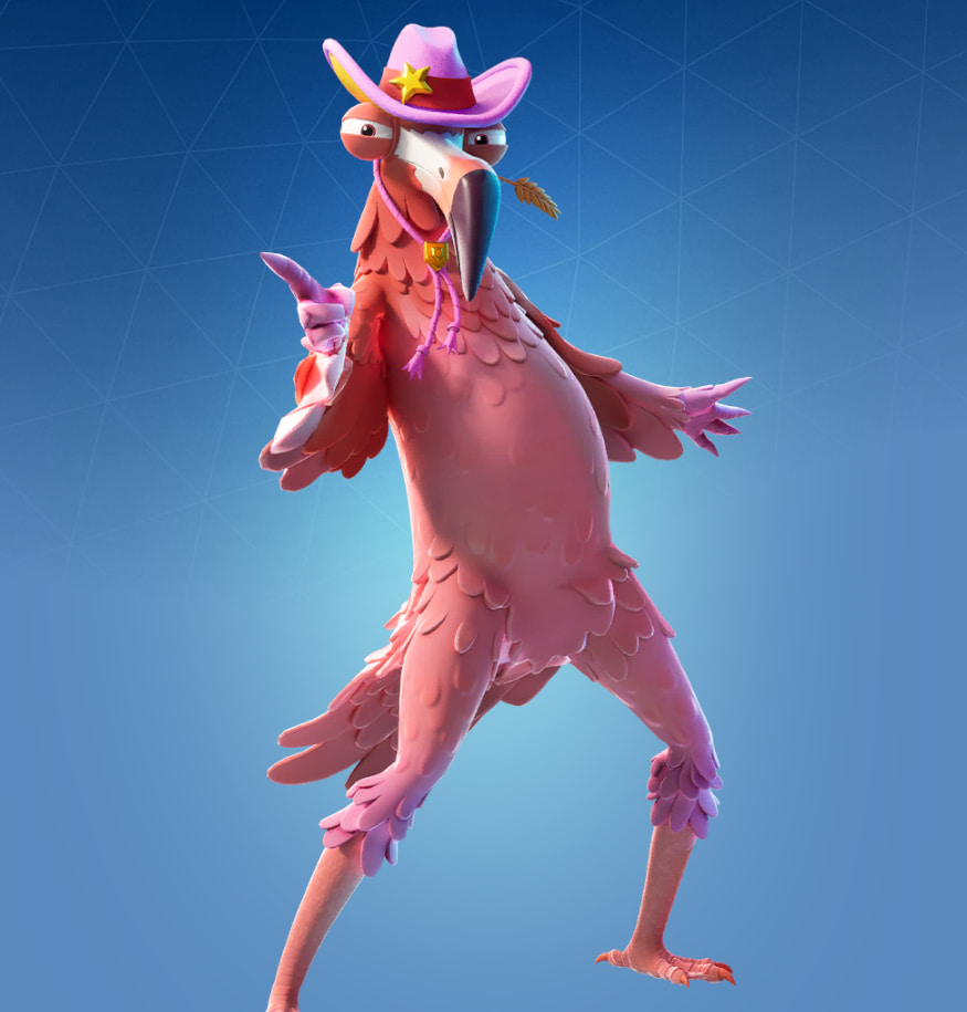 Fortnite Tex Flamingo Skin Character, PNG, Images Pro Game Guides