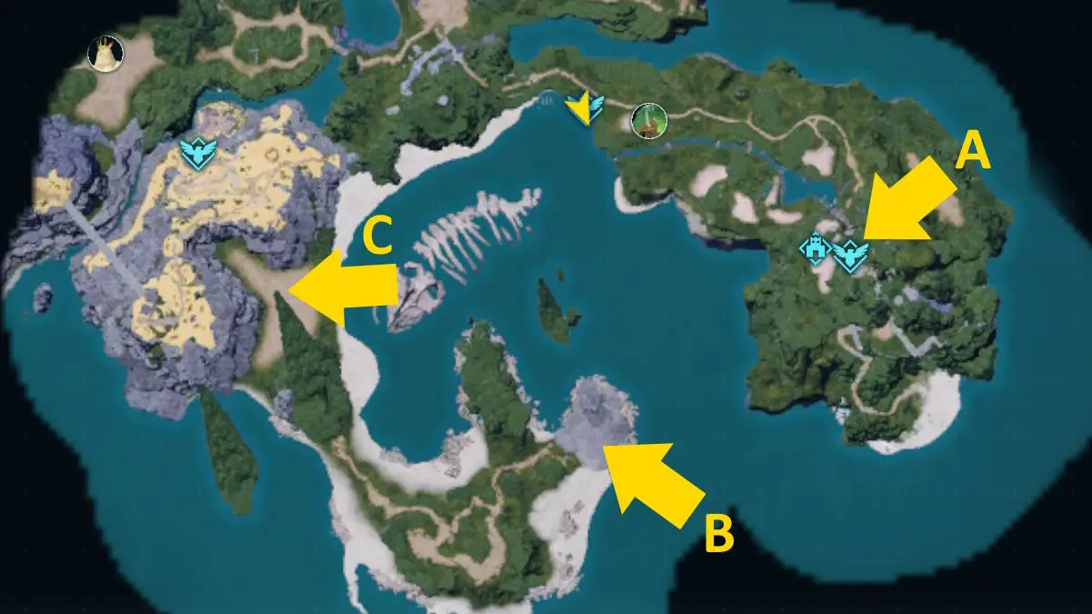 Best Starting Base Locations In Palworld Map And Coordinates Pro Game