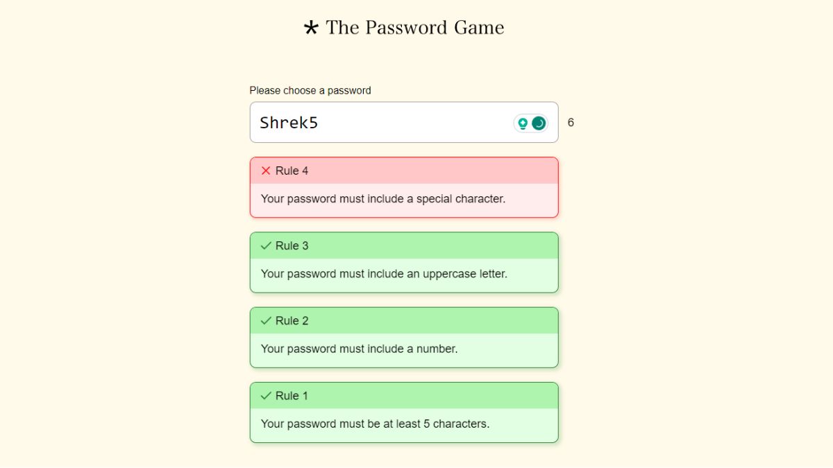 How To Beat The Password Game - Pro Game Guides