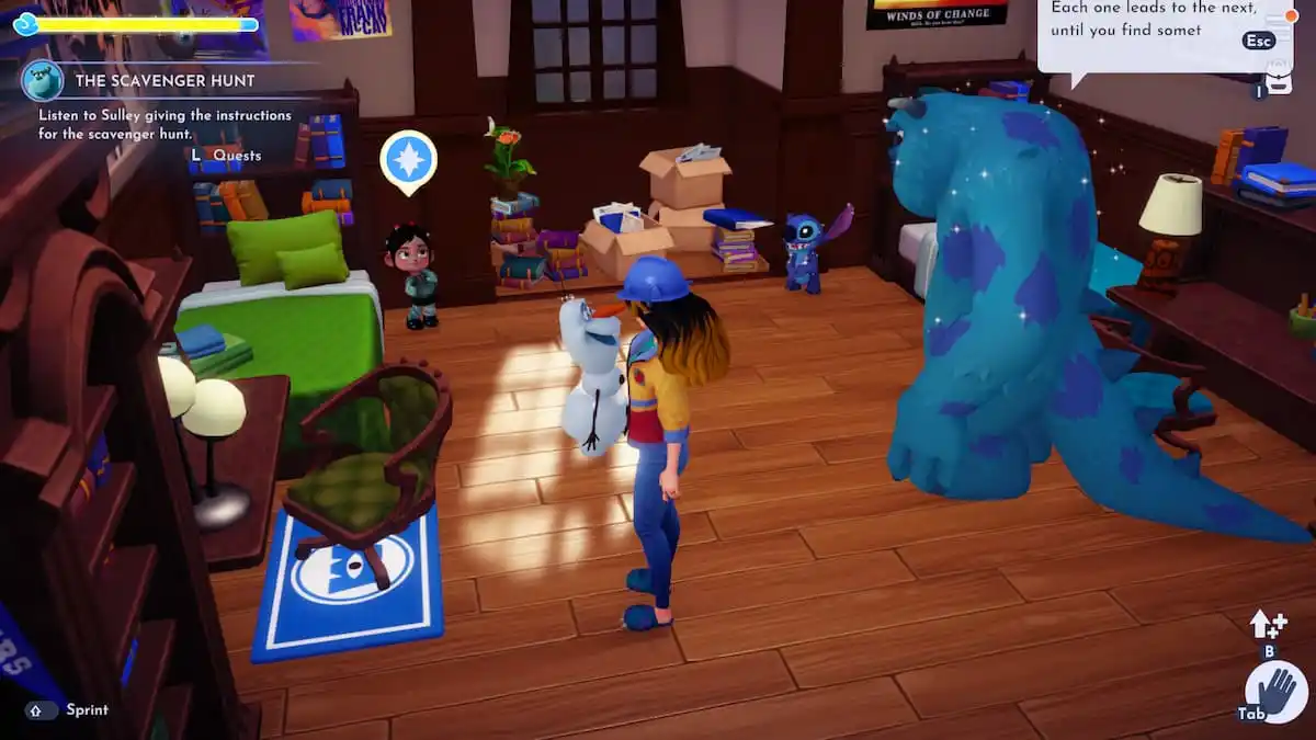 How to complete The Scavenger Hunt in Disney Dreamlight Valley (Sulley ...