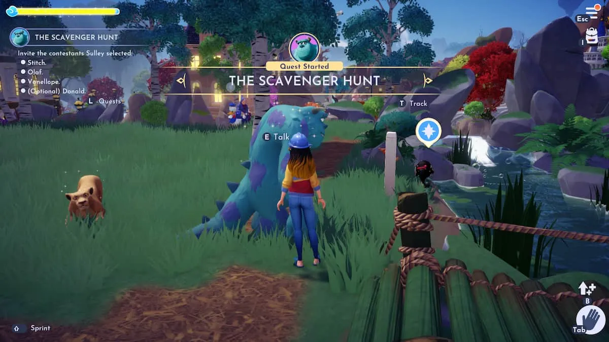 How to complete The Scavenger Hunt in Disney Dreamlight Valley (Sulley ...