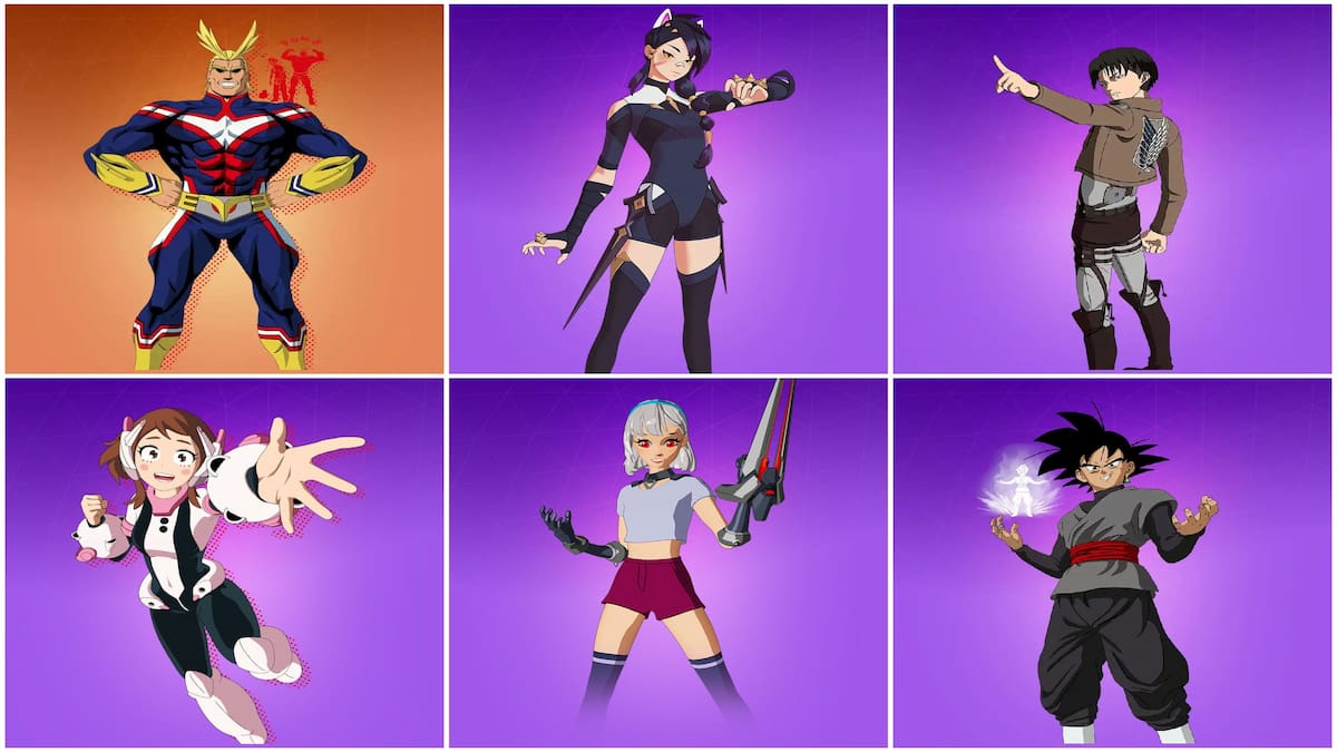 Best Fortnite Anime Skins (2024) Pro Game Guides