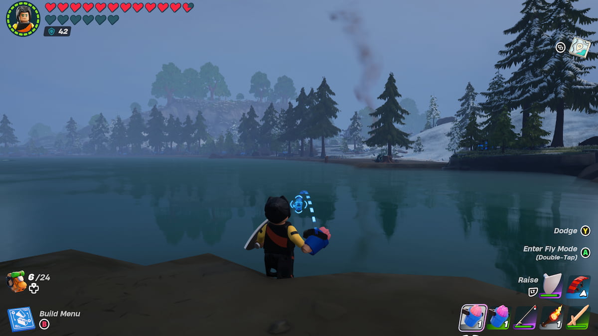 How to make and use Bait Buckets in LEGO Fortnite All Bait Bucket