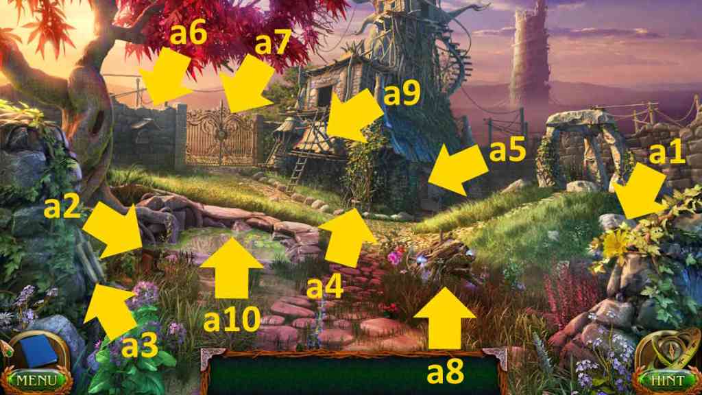 Lost Lands 8 walkthrough part 1 Maaron's Hut