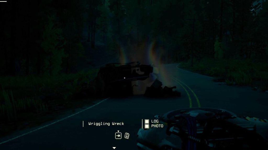 Wriggling Wreck anomaly in Pacific Drive