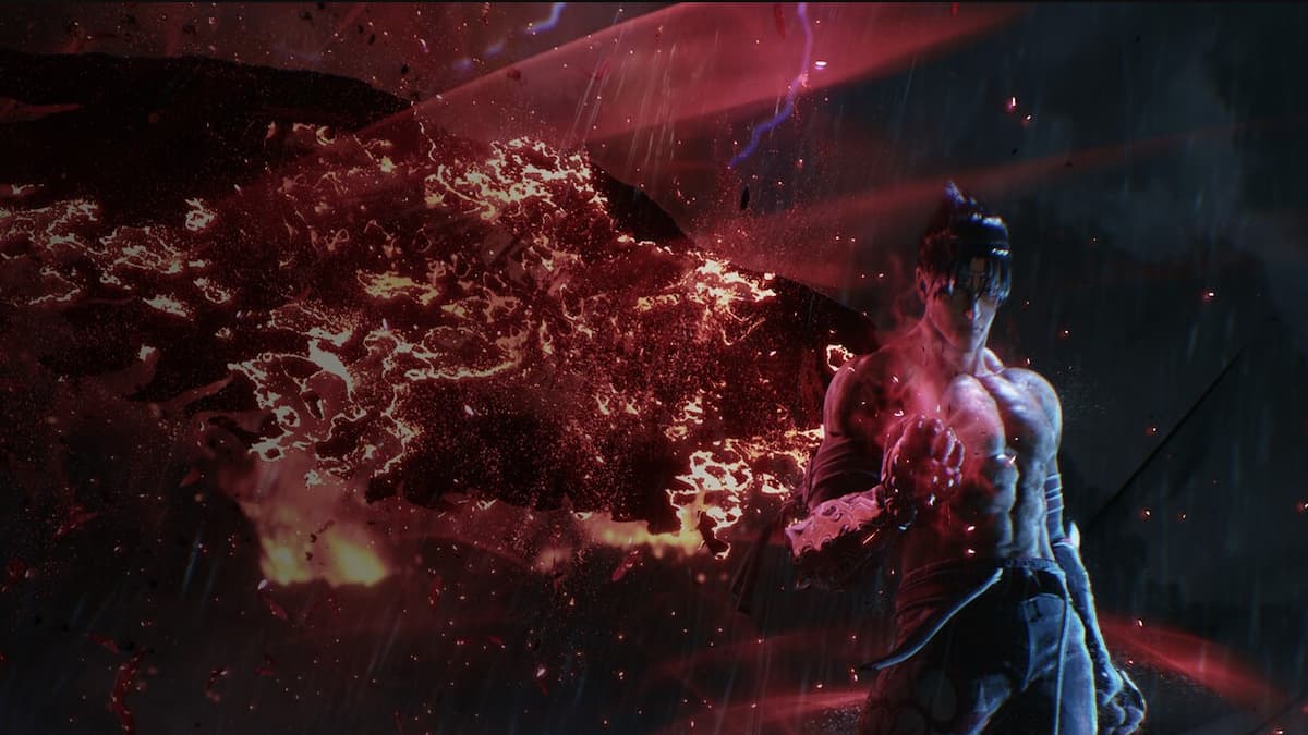 A photo of Winged Jin Kazama in Takken 8