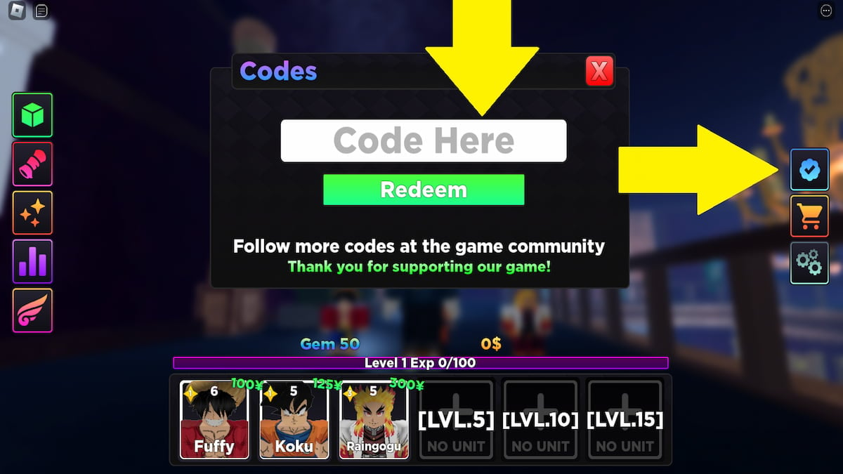 Anime Rangers Roblox Code Redemption Guide
