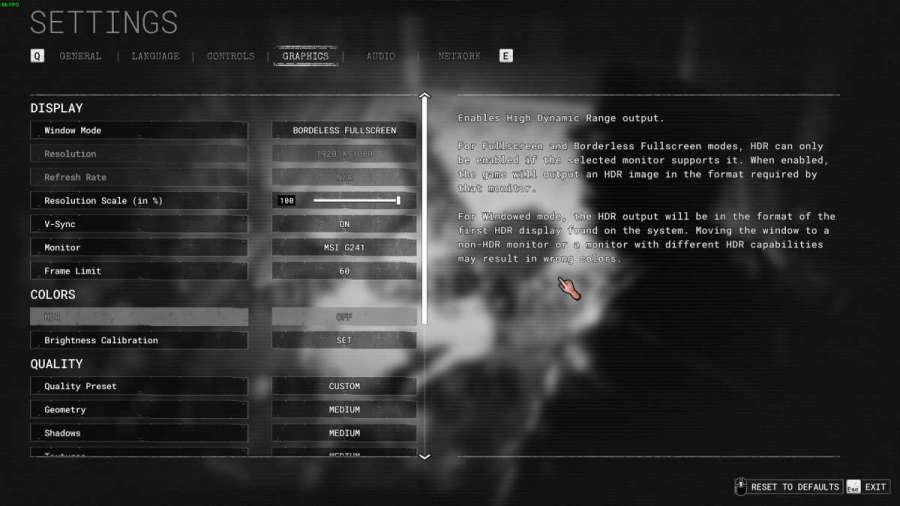 Best Outlast Trials graphics settings
