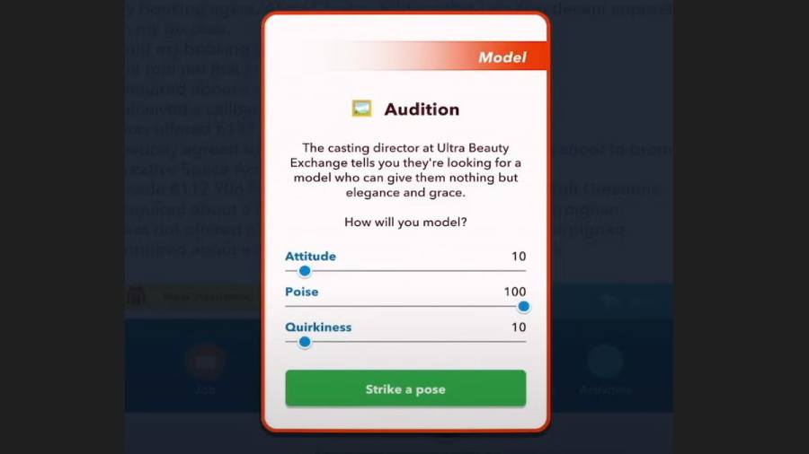 BitLife Model Audition Guide (Answer Chart) Pro Game Guides