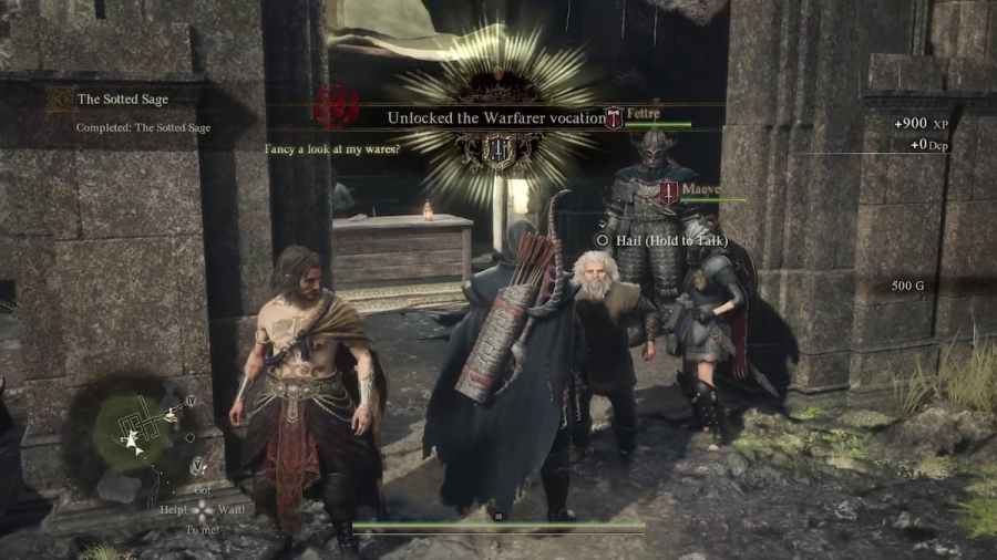 Getting the Warfarer vocation in Dragon’s Dogma 2