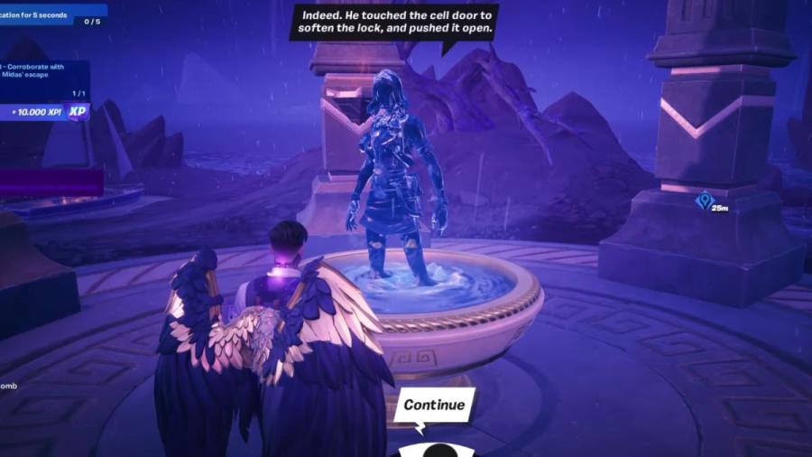 Fortnite All answers in Corroborate with Marigold on Midas' Escape quest