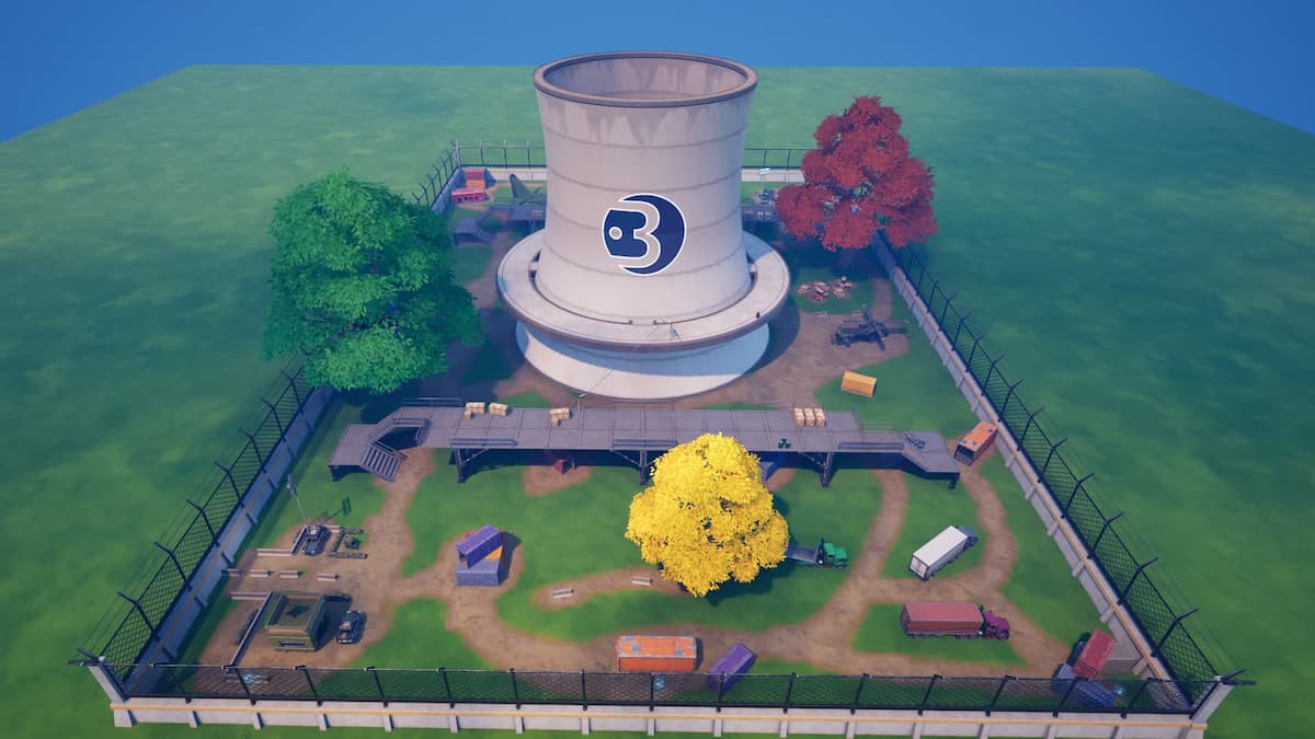 A Power Plant in Fortnite