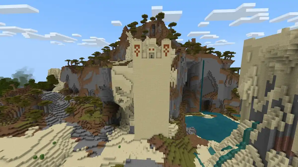 A giant Desert Temple tower.