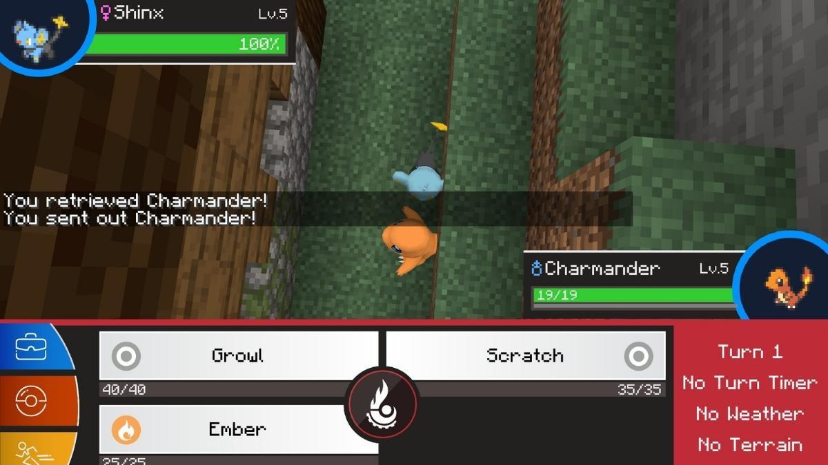 Battle commands in Pixelmon Minecraft