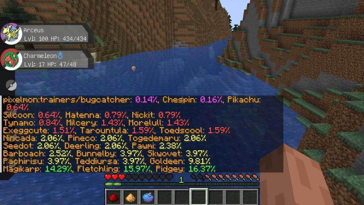 Spawn commands in Pixelmon Minecraft