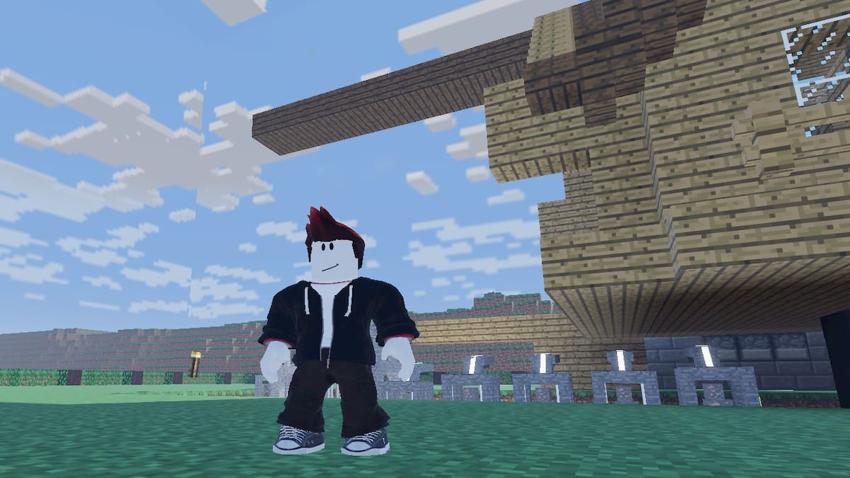 Minecraft Tycoon 2 Player gameplay screenshot.