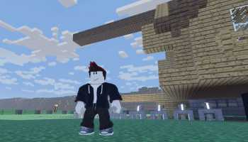 Minecraft Tycoon 2 Player gameplay screenshot.