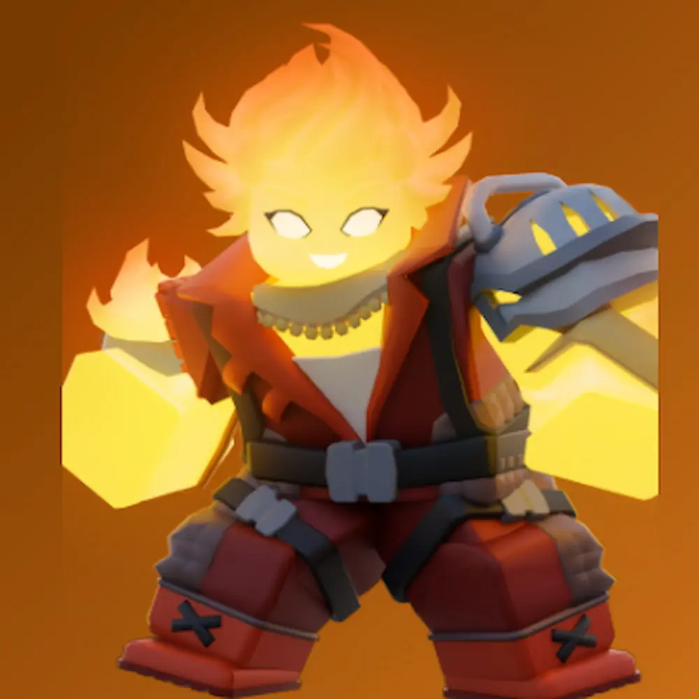 An image of Agni in the select menu in Roblox Bedwars