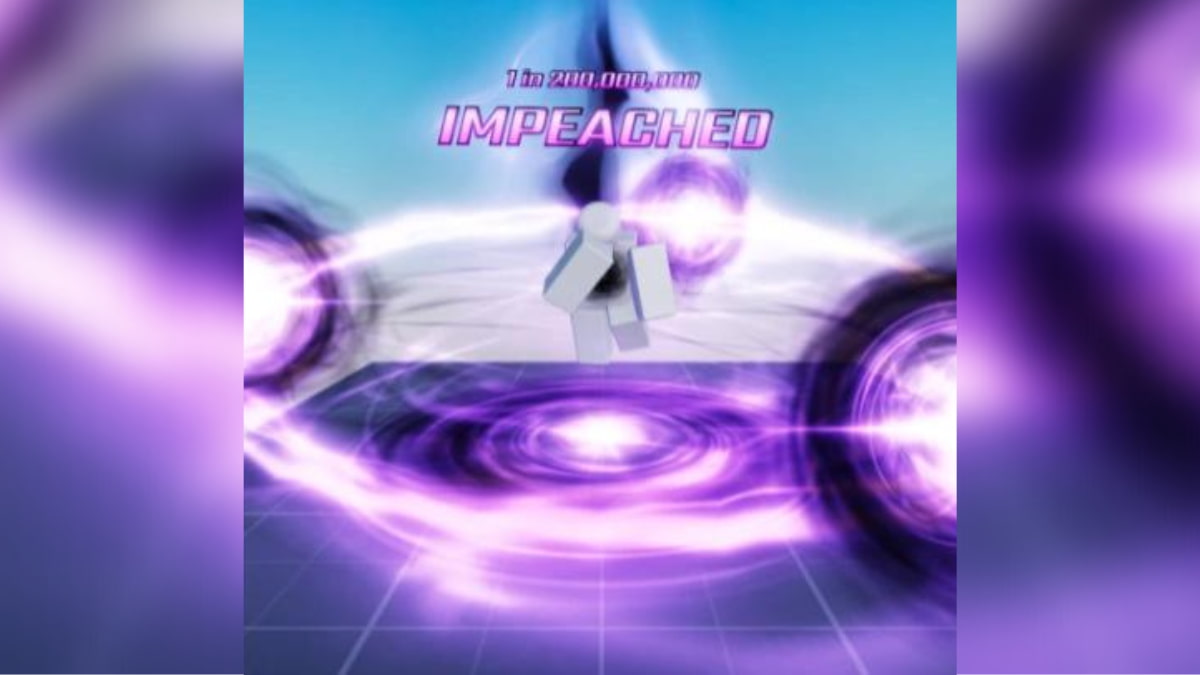 How to get Impeached in Sol's RNG - Complete Impeached Chances and ...