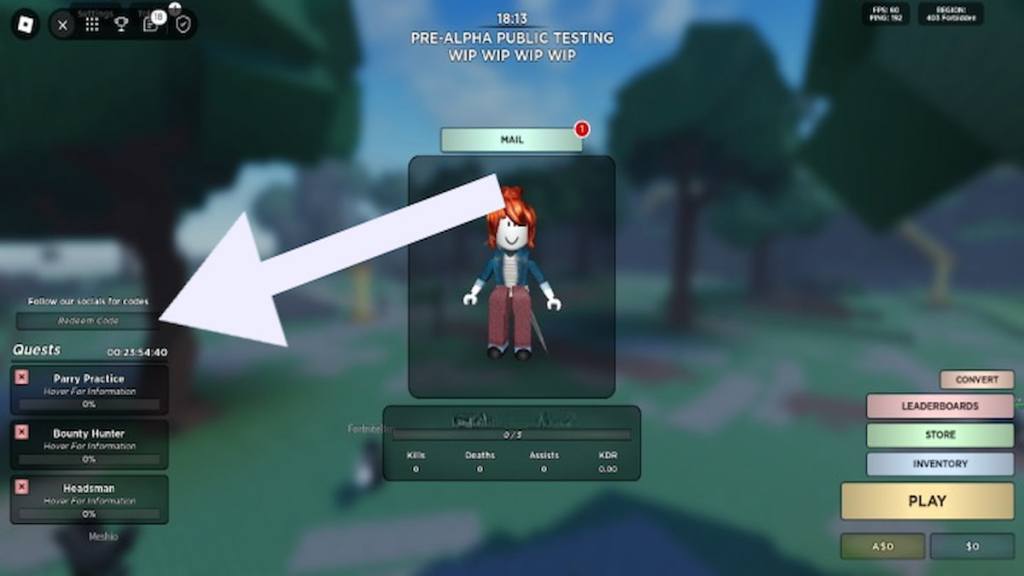 How to redeem codes in Balthazar.