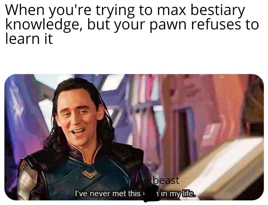 Loki don't know any dragons