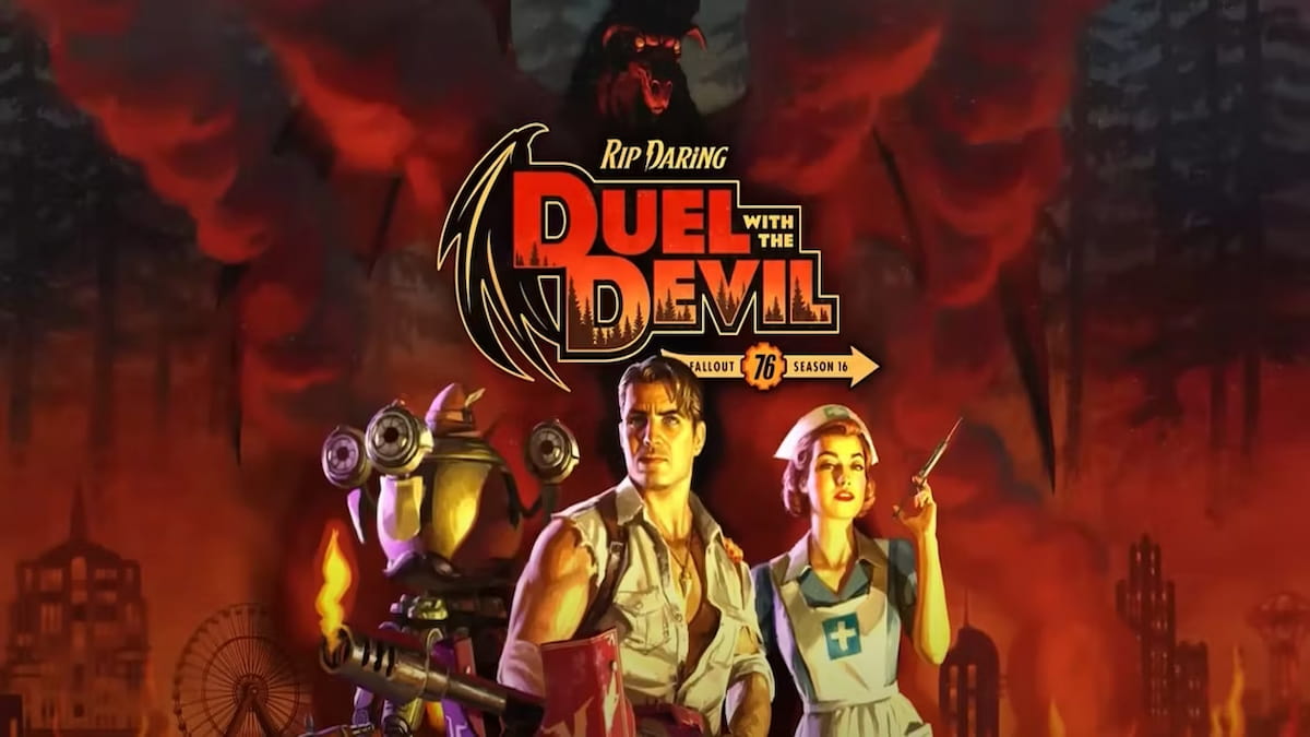 Fallout 76 Season 16 'Duel with the Devil' poster