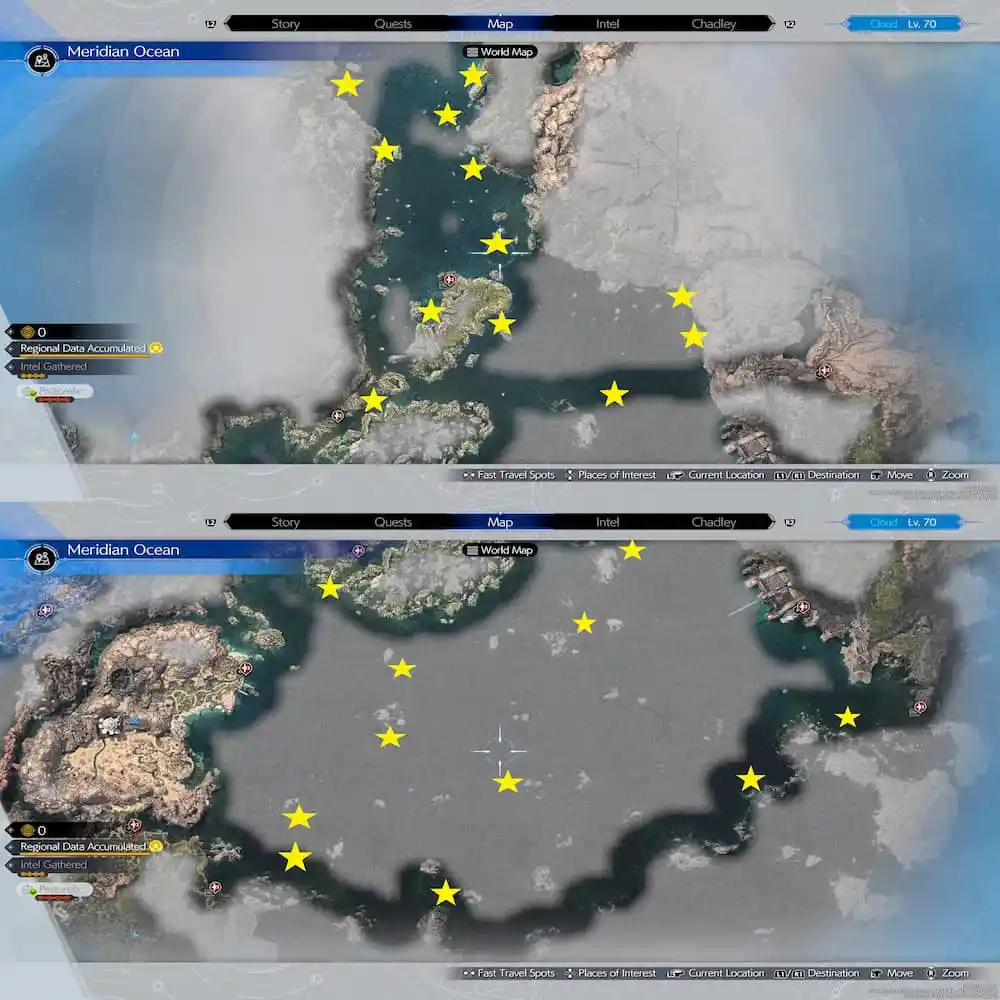 Final Fantasy 7 Rebirth Pirate Jetseam Locations maps