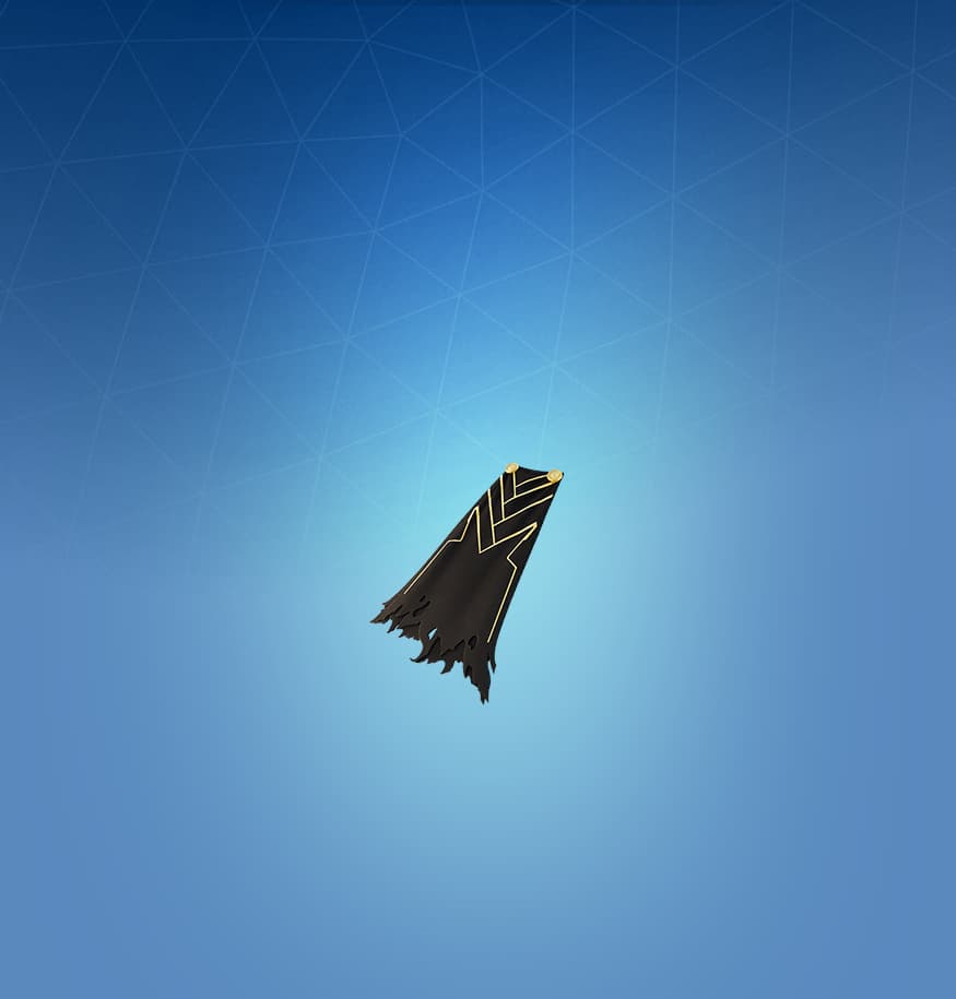 Golden King's Cape back bling