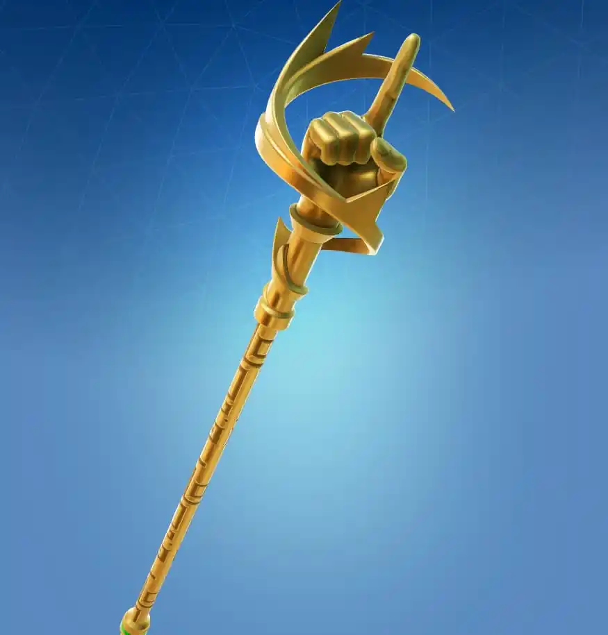 The Golden Touch fortnite pickaxe cosmetics