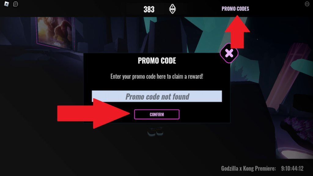 Godzilla x Kong Roblox Code Redemption Guide