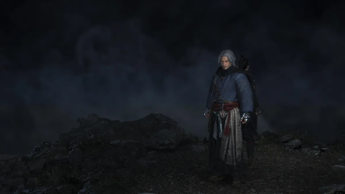Dante from Devil May Cry in Rise of the Ronin's character creator
