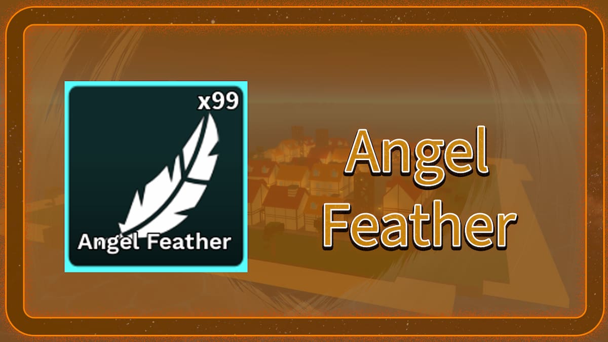 The Angel Feather in Roblox Demon Piece