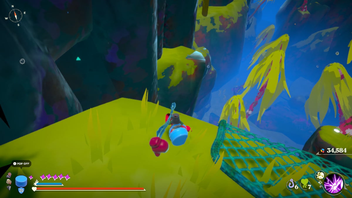 The location to find the Clownfish outfit in Another Crab's Treasure.